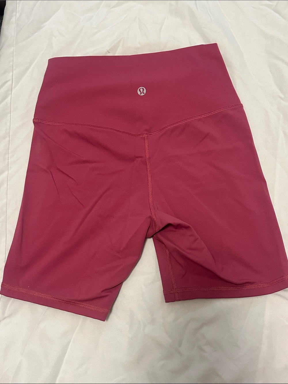 lululemon athletica High-Rise Magenta Bike Shorts